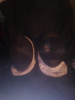 Fencing Helmets.