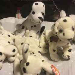 5   Little Dog   Dalmatian   Dogs    On Sale  For Just 2.00   Each      5  Dog =  10.00