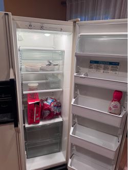 Whirlpool fridge side by side