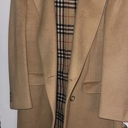 Burberry’s Men Camel 🐪 Coat Size XL 