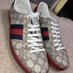 Gucci Mens Ace GG Shoes 