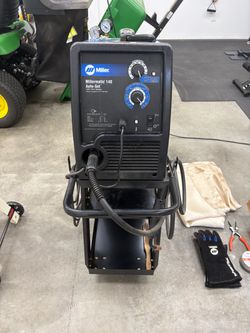 Millermatic 140 MIG Welder + Table & Accessories