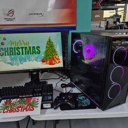 🎄 Christmas Present 🎁  GAMING SUPER COMBO Computer Setup Including 80games 