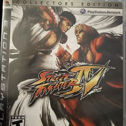 PS3 Video Game: Street Fighter 4