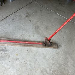 Rebar Cutter And Bender. Good Condition With A Lot Of Life Left.   Price is firm cash only.