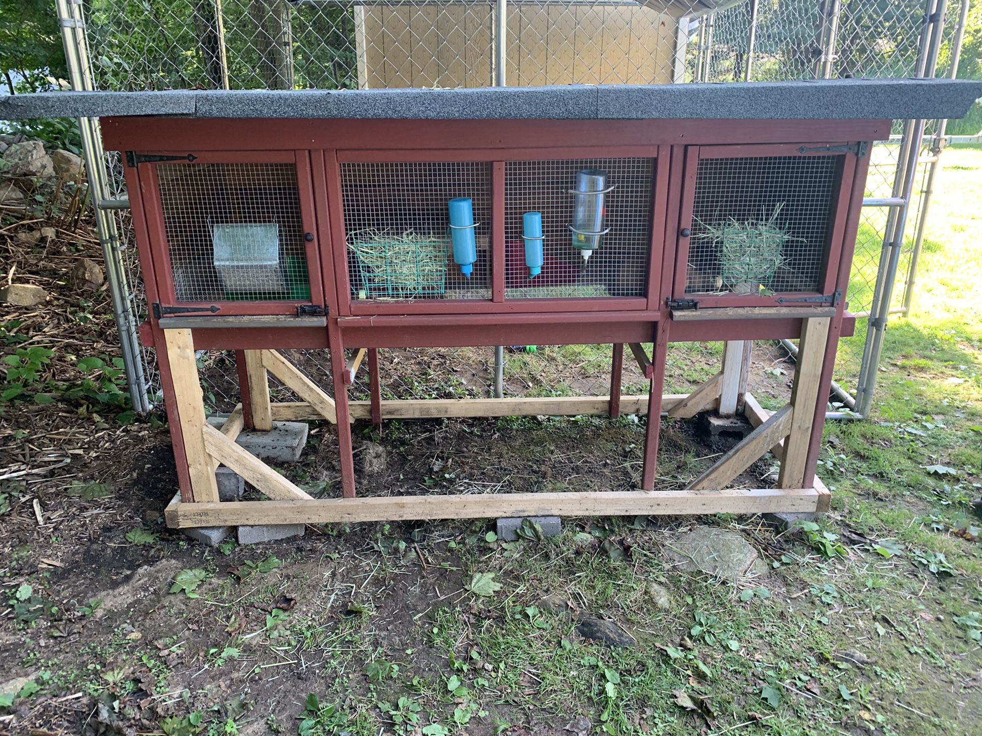 Rabbit cage chicken coop pen house animal cage