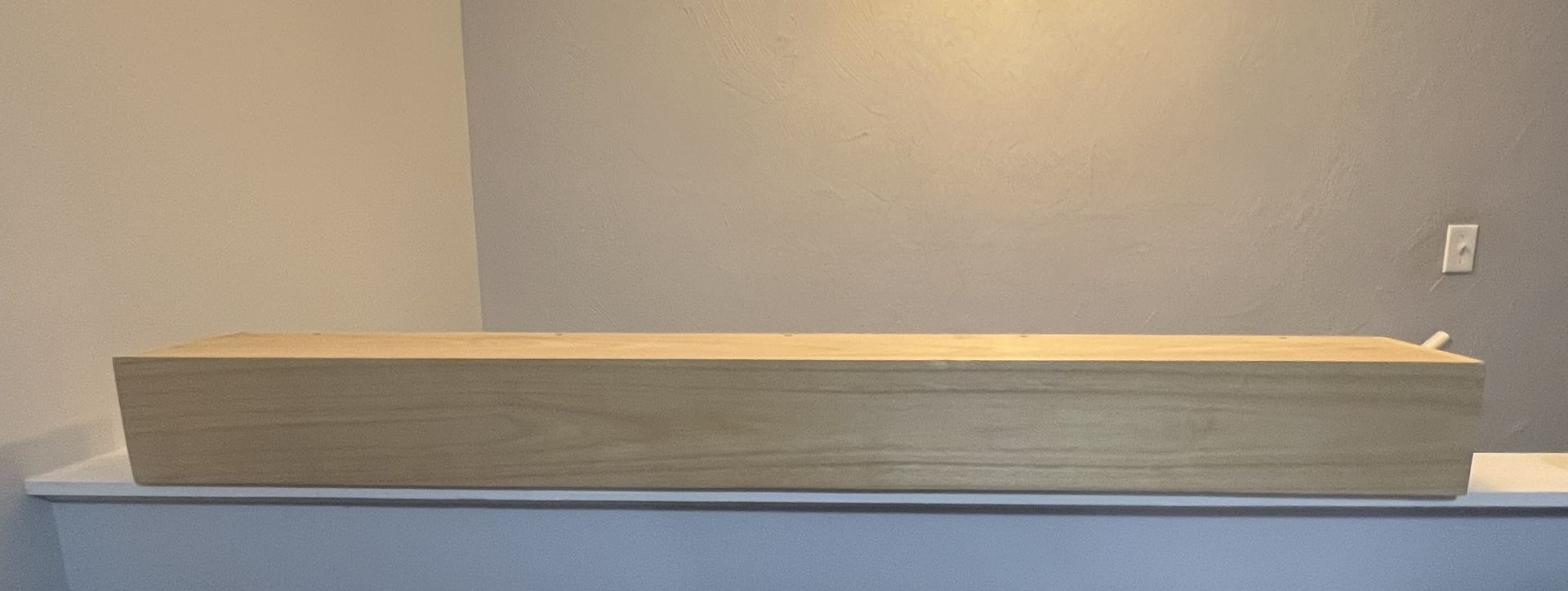 Wooden Mantel