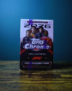 2026 Topps Chrome Formula 1 F1 Value Box