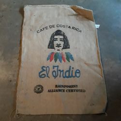 Vintage coffee bean bags