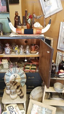Wooden cabinet antique