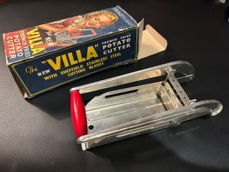 Vintage Villa Potato Cutter w/ original box