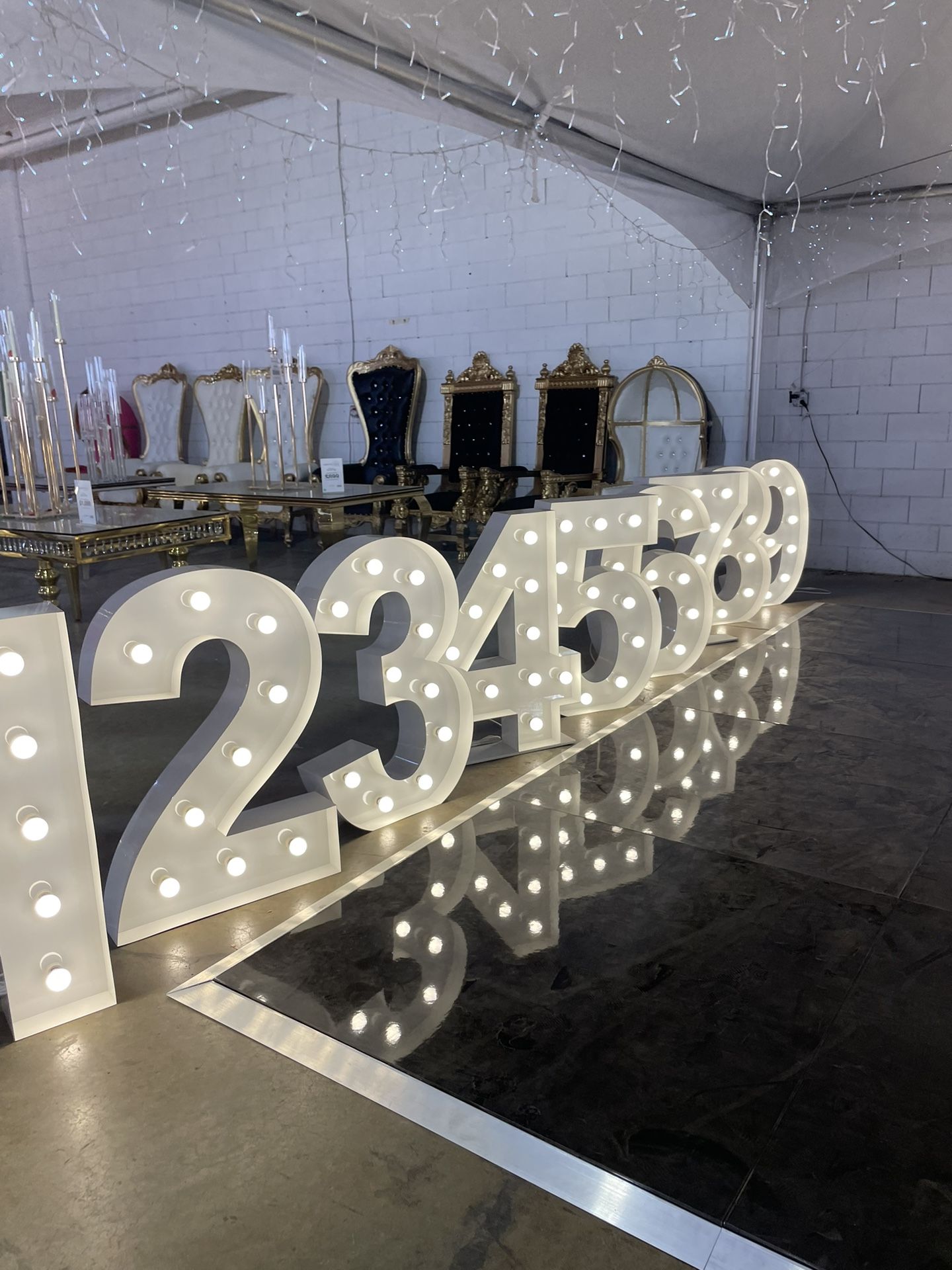 MARQUEE NUMBERS
