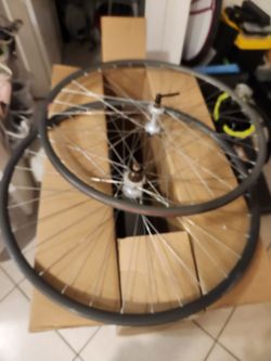 700c aluminum wheels HG