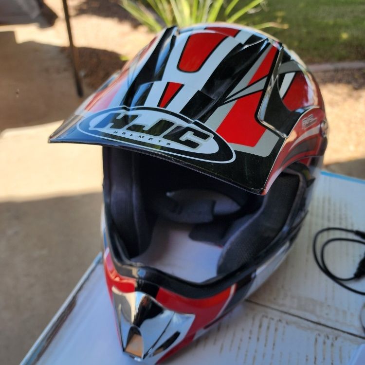 hjc cl x4 helmet HJC Helmet CL-X4 FUEL Motorcross Helmet SNELL APPROVED ADOT for Sale in  Glendale, AZ