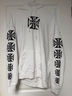 Size XL brand new West Coast Choppers white hoodie