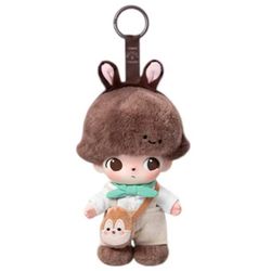 Pop Mart DIMOO World x Disney Series Vinyl Plush Keychain Single Blind Box