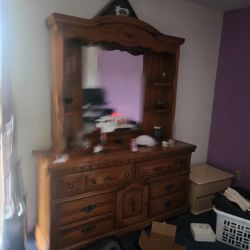 6 Drawer Dresser With Mirror