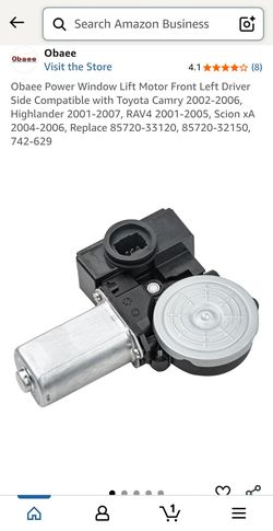 Power window lift motor