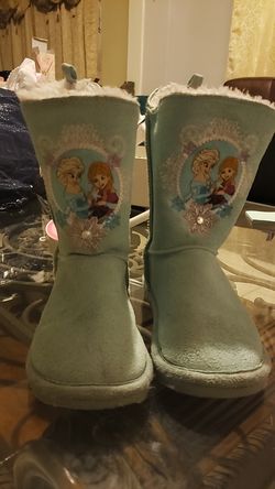 Disney Elsa & Anna boots size 11