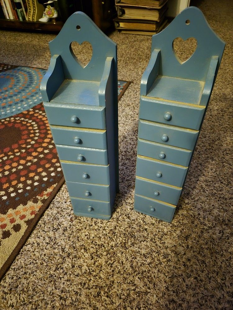 JEWELRY BOXS WITH 6 DRAWERS EACH ORIGINAL PRICE $149.