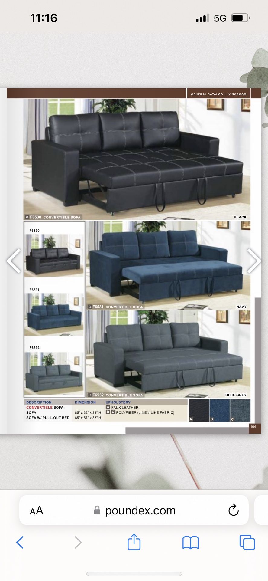 Futon Sofa