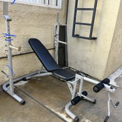 Weight Bench set with no bar