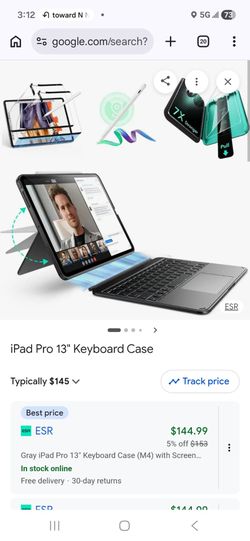 Ipad pro 13 case and keyboard