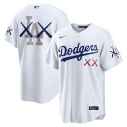 Men's Los Angeles Dodgers Nike x KAWS White Jersey