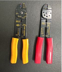 Wire Stripper Crimper Tool Set of 2
