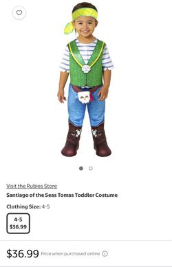 Santiago of the seas costume