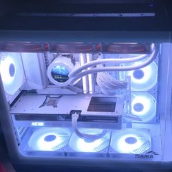AMD Ryzen 9 9950X3D / Gigabyte RTX 5080 AERO / 64GB DDR5 Custom PC All White