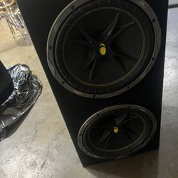2 12” Kicker Subs