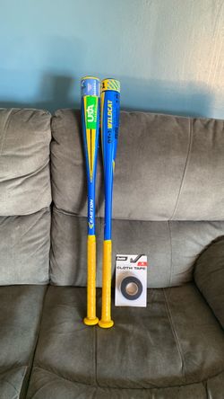 EASTON BASEBALL BATS 28 INCHES/18 OUNCES
