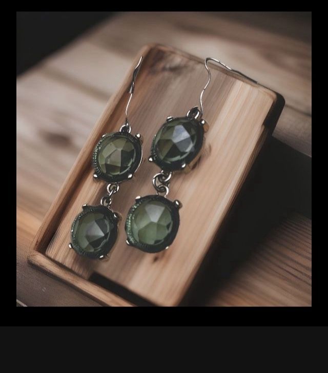 Green Circle Cut Dangler Lab Created Amethyst
