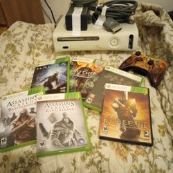 Xbox 360  Accessories Games And One Controller