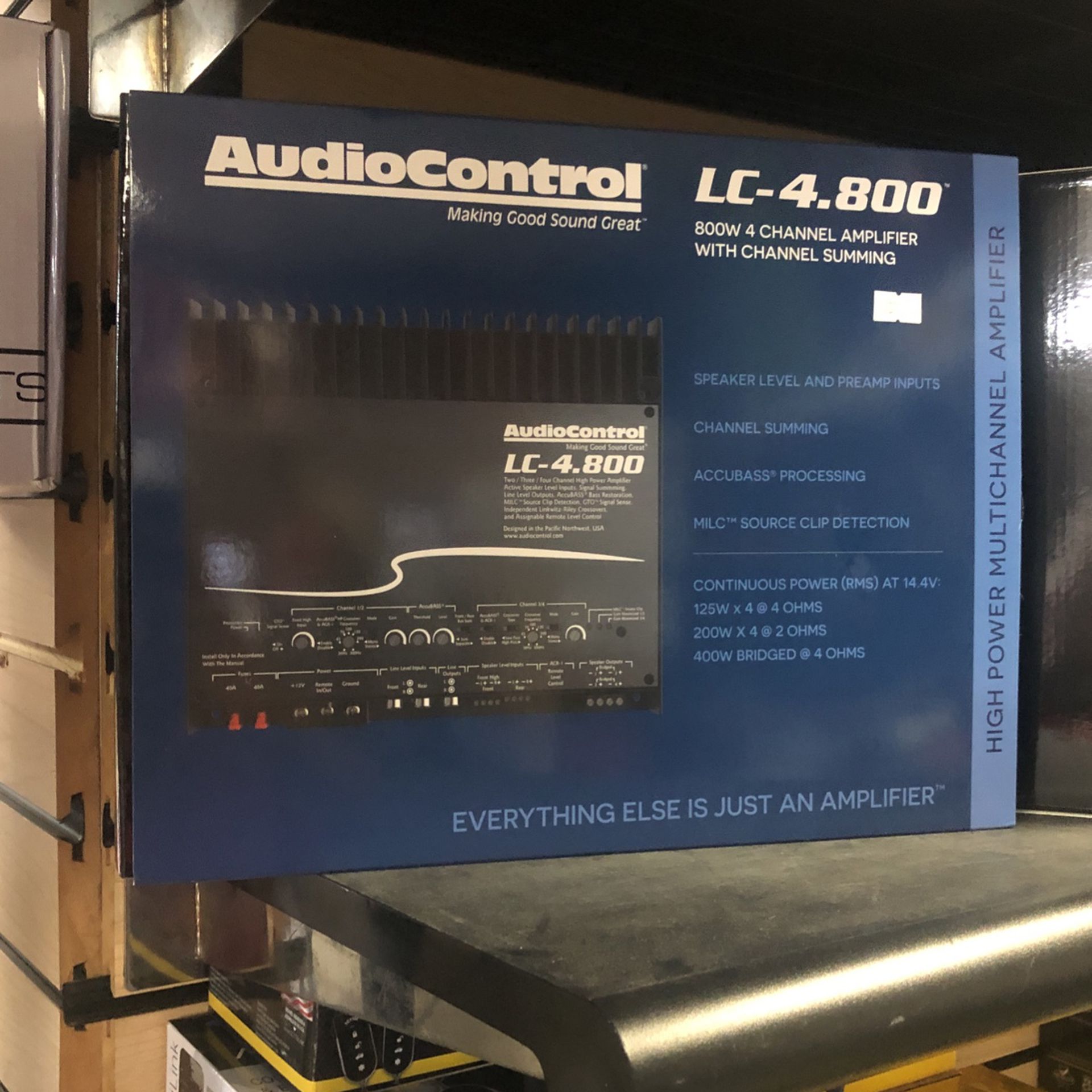 Audiocontrol Lc-4.800 On Sale Today For 429.99