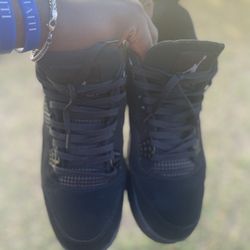 Size 13 Air Jordan 4 Retro Black Cat
