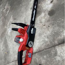 14 in. 9 Amp Electric Chainsaw by Homelite
