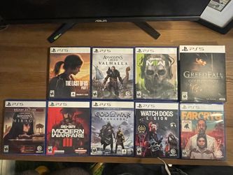 PS5 game Bundle excellent condition