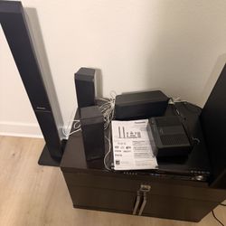 8 Piece Surround System For Tv 