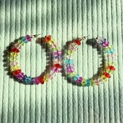 Hoop Colorful Earrings