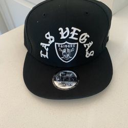 Las Vegas Raiders Black Baseball Cap