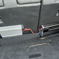 SOUND-STREAM AND NITRO AMPLIFIERS 