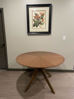 Dining Table Round Wood