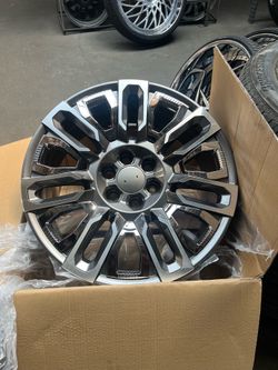 new 22” Rims and Used Tires Mounted. Balanced. Ready to go.