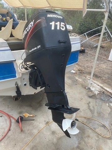 2005 Mercury 115 EXLPT EFI 4 Stroke Outboard Motor - 334 Hours