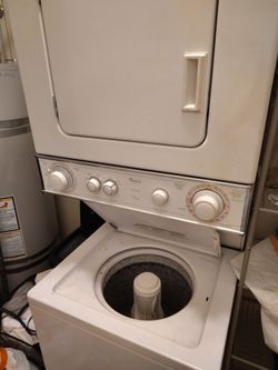 Whirlpool Electric Stackable washer and dryer