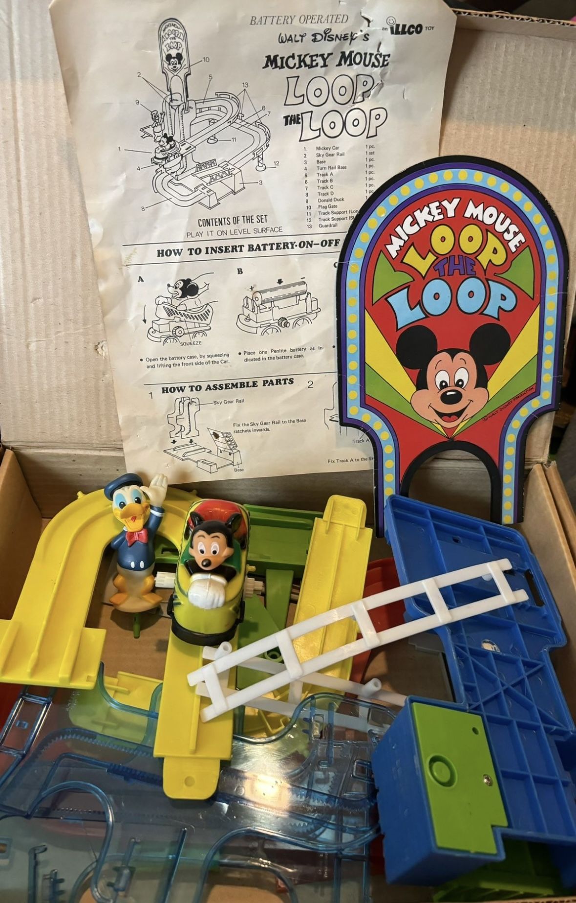 Mickey Mouse Loop the Loop Toy Set