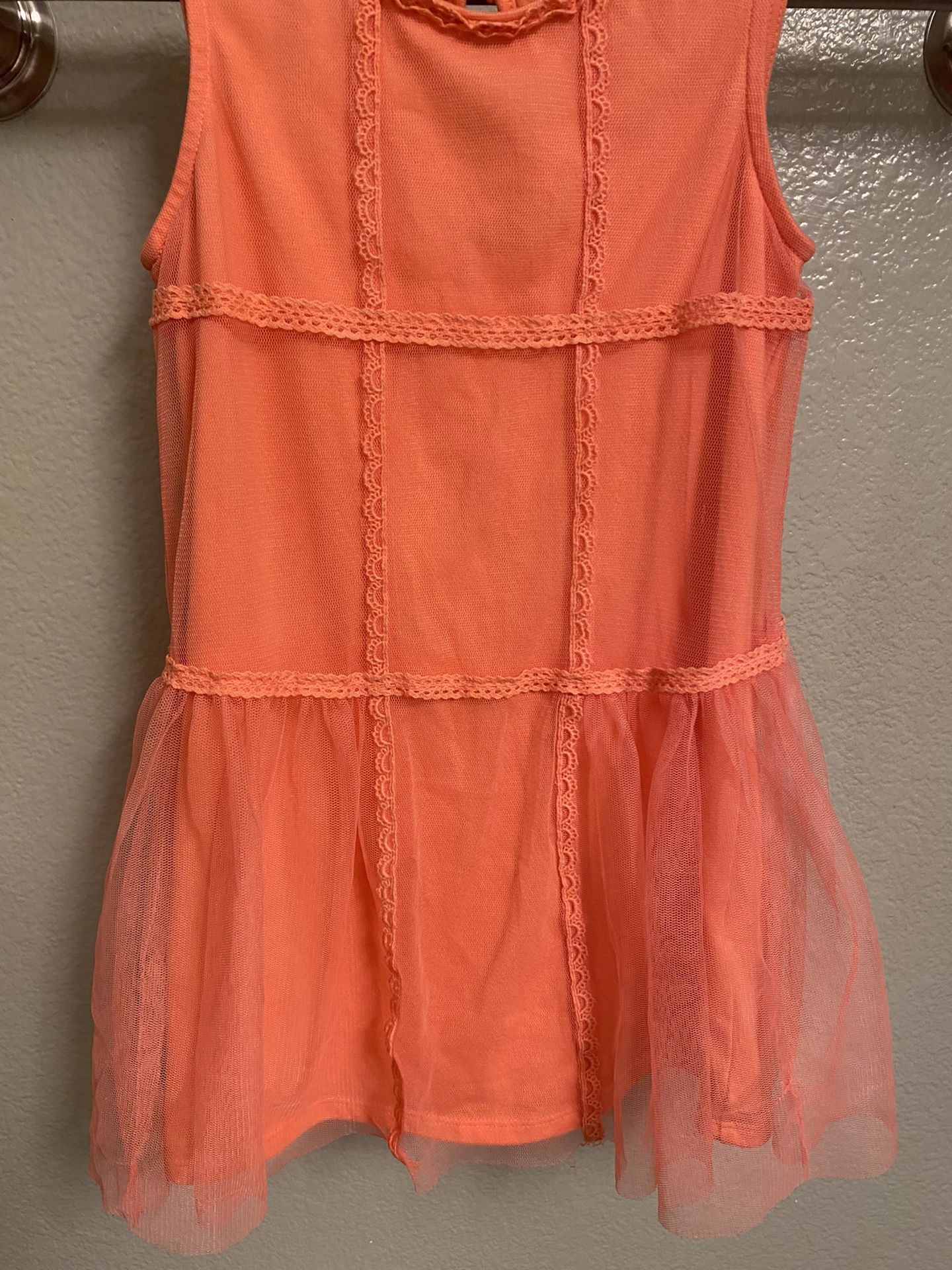 OshKosh Girls Tutu Dress Tangerine Size 5T