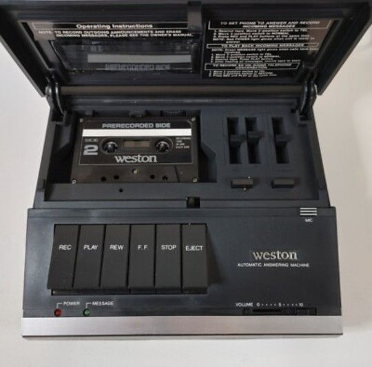 Vintage Weston Automatic Answering Machine
